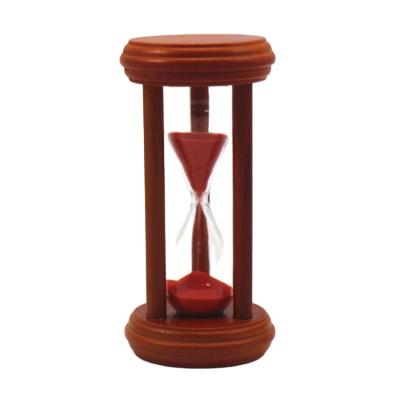 China New Wooden Custom Creative Unique Mini Hourglass 3 Minute Sand Glass Timer Mini Sand Timer Traditional Wholesale for sale