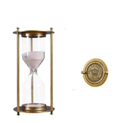 China Eco-friendly manufacturer directly supply the creative retro hourglass decoration table pieces for Chinese Valentine's Day birthday gift for sale