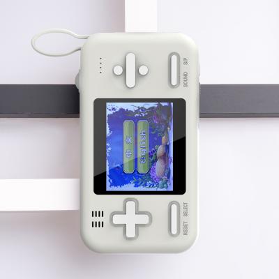 China Retro Game FC Handheld Game Player Console Play Retro Game 416 Mobile Phone Power Bank Portable for sale