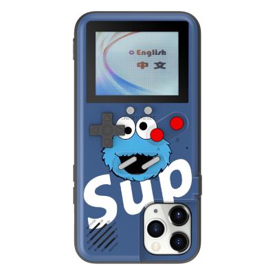 China full color 36 games console case display game phone case with Mario 36 games in 1 phone game console case for sale