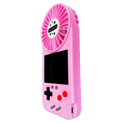 China Cooling retro 500 game in one hot handheld fan handheld fan 2020 factory sales handheld game pocket fan cheap price for sale