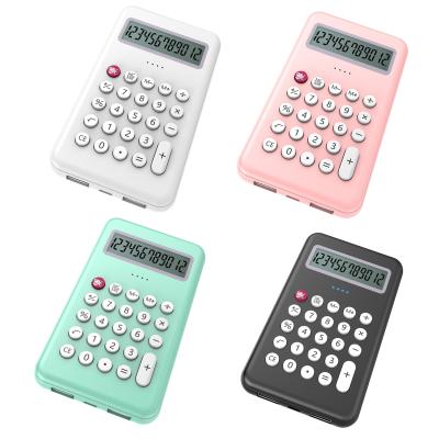 China Built in Calculator New Design Cheap Cell Phone 8000mAh Power Bank Charger with 12 Digit Handheld Calculator for sale