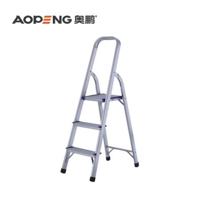 China Folding Ladders Safe And Thick Step Folding Household Aluminum Alloy China Ladder for sale