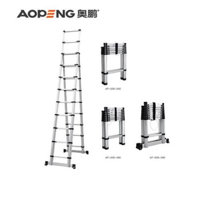 China Universal Aluminum Telescopic Ladder from AOPENG Folding Ladders for sale