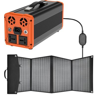 China AC Pure Sine Wave With Portable UPS Inverter Integration ES-600 Battery Power Station Portable Solar Power Bank for sale