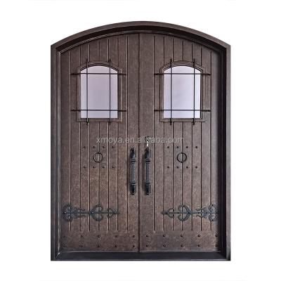 China Home Jail Doors Cellar Warehouse Storage Room Anti-theft Custom Wrought Iron Door and Cellar Door Designs for sale