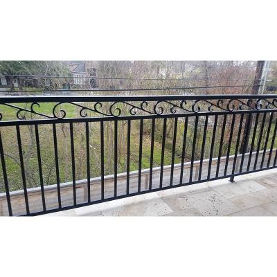 China Home french wrought iron balcony railing for sale