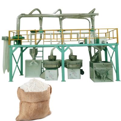 China Stone Flour Mill Machine Wheat Flour Mill Plant Wheat Flour Mill Grain Processing Line Machinery for sale