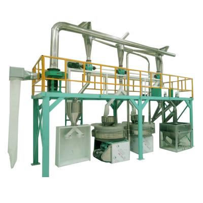 China Easy Automatic Stone Stone Flour Mill Machine Grain Mill Machine Wheat Operation Flour Mill For Sale for sale