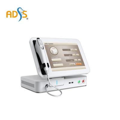 China Anti-Puffiness ADSS 5 Cartridges Anti Wrinkle Face Lift Skin Tightening Body Slimming Hifu 3D Machine for sale