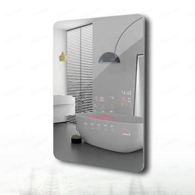 China Foshan Manufacturer Illuminated Smart Bathroom TV Magic Mirror For Smart Home for sale