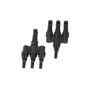 China USFULL Power 2 Pin Solar PV Connector 10mm2 DC PV Connector 4 Way PV Connector for sale