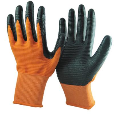 China OEM Welcome 13G Nylon/Polyester U3 Style Liner Orange Liner Hand Protection Gloves for sale