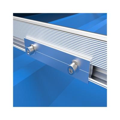 China Fast Installation Low Price Guaranteed Quality Aluminum Solar Panel System Rail Mounting Splice for sale