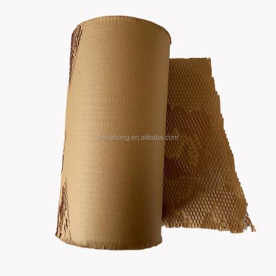 China Cushion Honeycomb Moisture Proof Wrapping Paper Rolls For Packing for sale