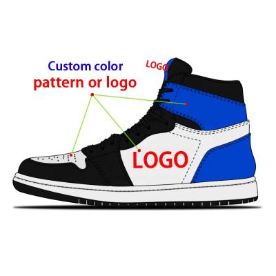 China CUSHIONING Custom Price High Top OEM Brand Design Men's Basketball Shoes Top Sneakers Supplier With Logo Branding for sale