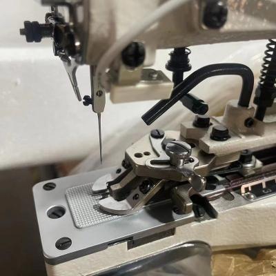 China Edge cutter direct drive single thread chain stitch button sewing machine for sale