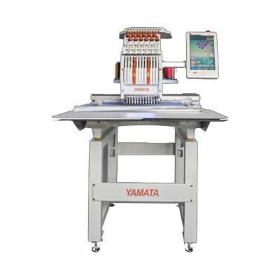 China Garment Shops FEIYUE YAMATA BRAND Multi-function computerized single Head flat cap tubular embroidery machine for sale