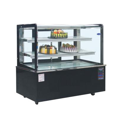 China Single/Double-temperature Cooler Freezer Portable Fridge Cake Display Freezer Cake Display Cake Ice Cream Freezer Freezer for sale