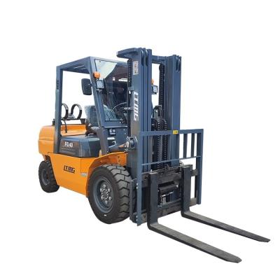 China Building Material Shops 2023 Japanese K25 K21 engine  gasoline propane forklift 3.5ton 4ton 5ton gasoline lpg forklift with solid tire for sale