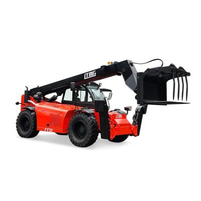 China Hotels china manufactured compact Agricultural boom forklift truck 3t 3.5t 7m telescopic forklifts for sale