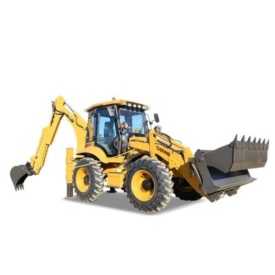 China Machinery Repair Shops Russia hot selling 3CX 4CX small backhoe loader Compact 2.5 ton four wheel steering backhoe loader with telescopic boom for sale