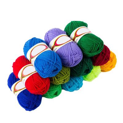 China Anti-pilling Variety of Colors in Large Current Wholesale Acrylic Yarn Microfiber Stain Supply Acrylic Yarn for sale