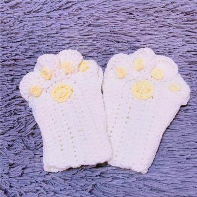 China Anti-pilling Wholesale Customized All Kinds Of DIY Hand Knitted Mittens Acrylic Yarn for sale