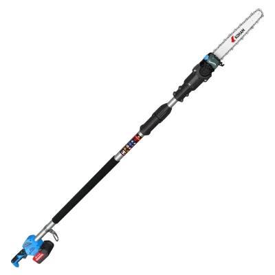 China New Anti-Slip 20v Easily Refine Road Greening 225cm Cordless Lithium Battery Pole Chainsaw for sale