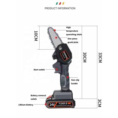 China Other Wholesale China Mini Portable Cordless Lithium Electric Chainsaw for sale