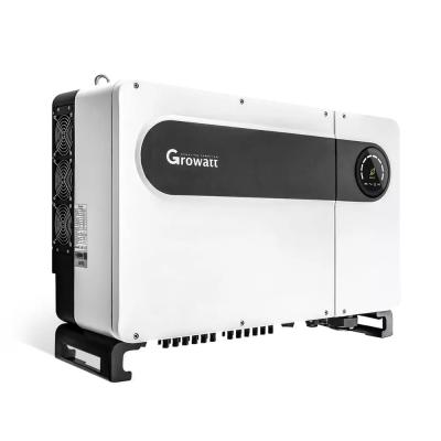 China Growatt 20Kw Sine Inverter 220V Pure AC Growatt 50Kw 60Kw 70Kw 80Kw 3 Phase Growatt Solar Inverter 860*600*300mm for sale