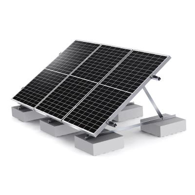 China Flat System Bracket Rail Support Support Structure Clamp Solar Mounting Roof Ground For Home Solar System SFS-PR-01 for sale