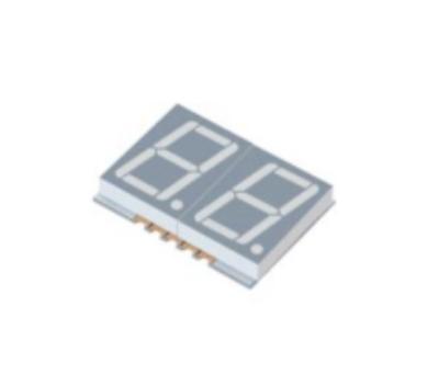 China House appliance smd 7 segment led display 0.39 inch 2 digit 7 segment led smd display red/green/blue/white for sale