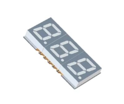 China 0.39 Inch 3 Digits Red Color SMD 7 Segment House Fixtures Led Digital Display for sale