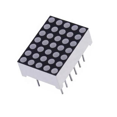 China House Fixtures Rohs Approved 1.9mm Elevator 5x7 Blue Color Led Dot Matrix Display Module for sale