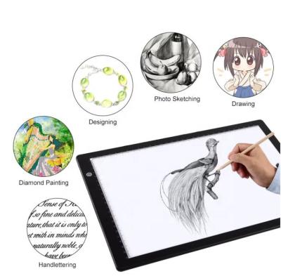 China School amazon adjustable top sale a4 led light discovery pad for sketching from factory for sale