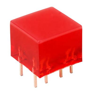 China Medical Equipments Red Color Square 10x10mm Led Bar Displays for sale