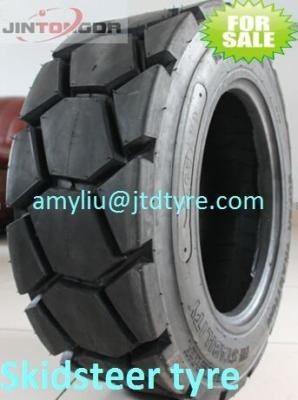 China Skidsteer 10-16.5 12-16.5 WINDRUNNER, JINTONGDA brand skidsteer tire with rim 10-16.5 12-16.5 for sale