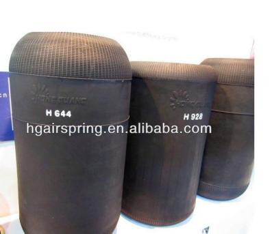 China Natural rubber CONTITECH 644N, FIRESTONE W01-095-0118, GOODYEAR 8017, H644 suspension air spring for sale