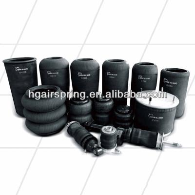 China Natural rubber CONTITECH 4156NP04, FIRESTONE W01-358-9082, GOODYEAR 1R12-092, H9082 suspension air spring for sale