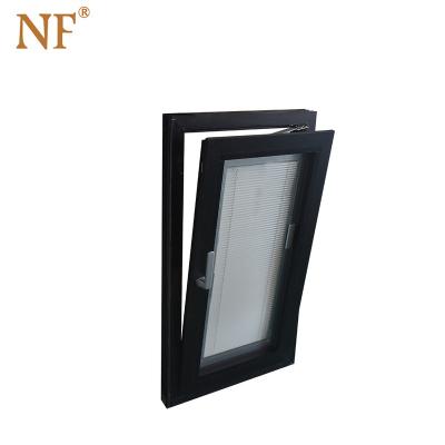 China Folding Screen Design Aluminum Frame Newly Tilt And Rotate Double Glazed Window for sale