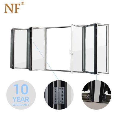 China Modern Interior Aluminum Folding Door For Balcony for sale