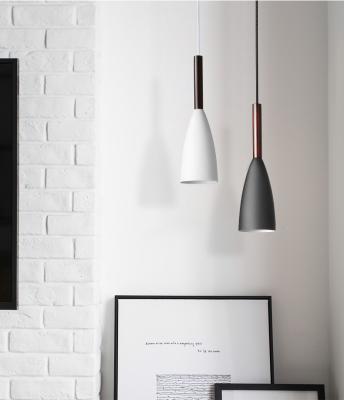 China Gray European Nordic Loft Hanging Iron Vintage Residential Black Modern Industrial Lighting Pendant Lamp for sale