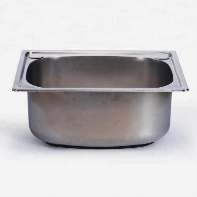 China Without Faucet 201/304 Stainless Steel Handmade Kitchen Sink for sale