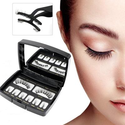 China 2021 Magnetic Natural Soft Magnetic Eyelashes Lash Magnetic False Eyelashes Magnetic Eyelashes Magnet Lash Lash Magnetic Eyeliner Kit for sale