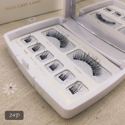 China Natural soft magnetic handmade natural box eyelashes acrylic magnet false eyelash lashes magnetic box eyelash gorgeous de postizas de pestanas for sale