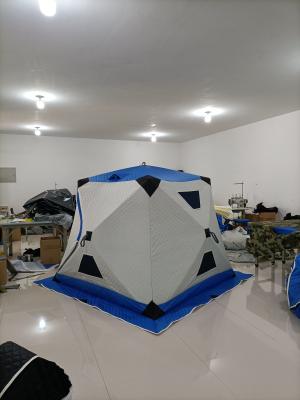 China Outddoor Fishing Double Cotton Ice Fishing Tent For 2 Person for sale