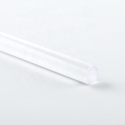 China PS Material Solid Circle Wand Control Holder for Transparent Window Venetian Blinds for sale