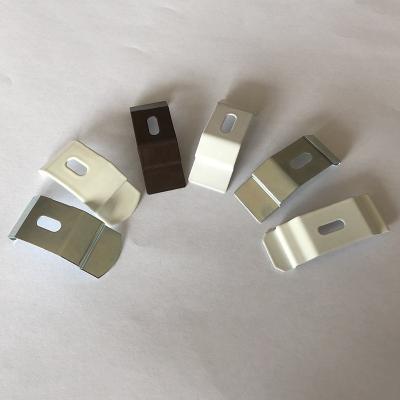 China Convenient Steel Ceiling Clips for Easy Installation of Curtain Track and Window Blinds for sale