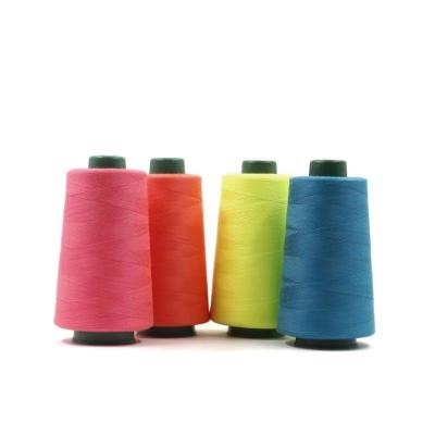 China Wholesale Cheap Sewing Eco-friendly High Temperature Resistant Thread 100% Polyester Spun Sewing Thread 40/2 5000yds With Different Colors for sale